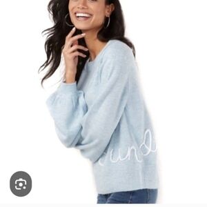 Light Blue Women's Sweater Sz XS